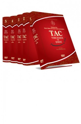 Taj Translation And Commentary 5 Volumes Imported Book Paper 1487 978605528408 978605528408