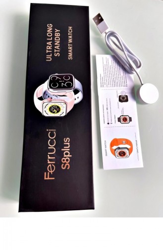 Fc-Smart-S8 Plus.107 Ferrucci S8Plus Ultra Long Standby Smart Watch Akıllı Kol Saati Fc-Smart-S8 Plus.107