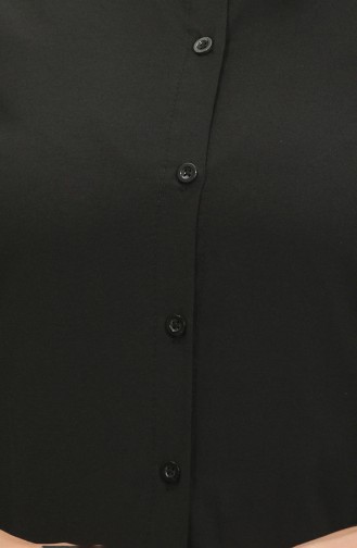 Buttoned Tunic 6111-08 Black 6111-08