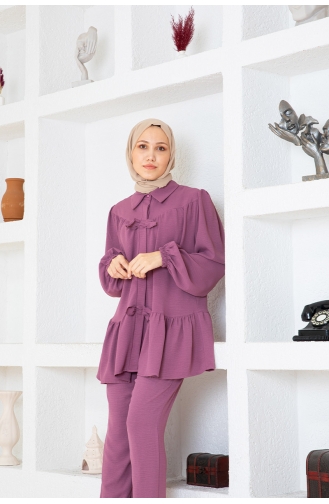 Double Suit With Frilly Skirt Brc1316 1316-05 Lilac 1316-05