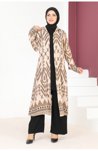 Colorful Hijab Suit 4029-01 Mink 4029-01