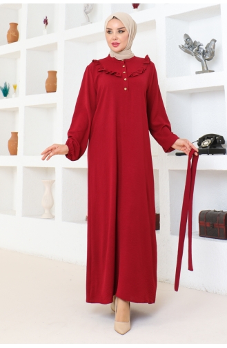 Robe Aerobin Rose à Froufrous 0003-02 Rouge Claret 0003-02