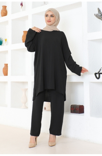 Sude Şık Erobin Suit 0097-01 Black 0097-01