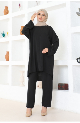 Sude Şık Erobin Suit 0097-01 Black 0097-01