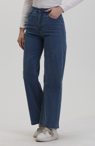 Plazzo Jeans Hose 2929-04 Denimblau 2929-04