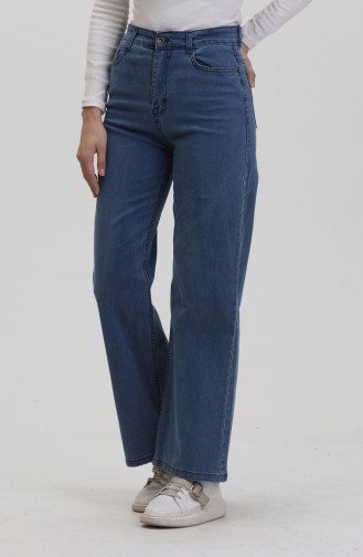 Plazzo Jeans Hose 2929-04 Denimblau 2929-04