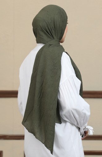 Bamboo Kraş Shawl 90173-05 Khaki 90173-05