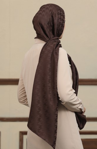 Jacquard Shawl 90172-07 Brown 90172-07