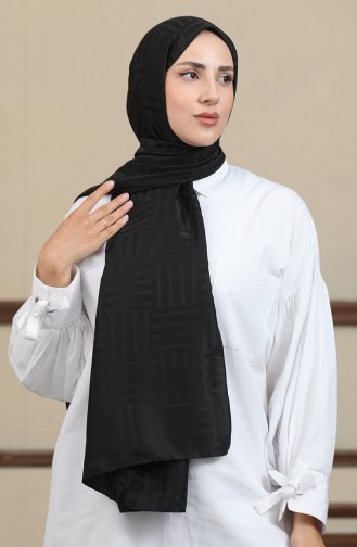 Jacquard Shawl 90170-01 Black 90170-01