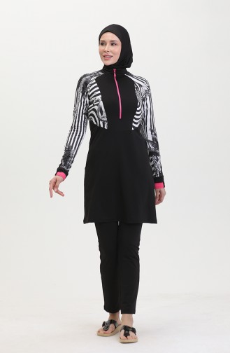 Hijab-Badeanzug 24616-01 Schwarz 24616-01