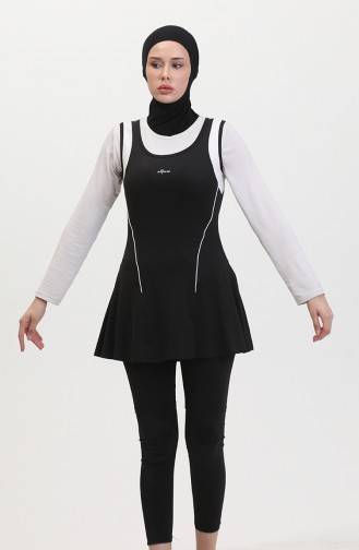 Hijab-Badeanzug 24903-01 Schwarz 24903-01