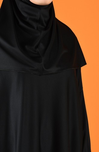 Robe De Prière 4538A-01 Noir 4538A-01