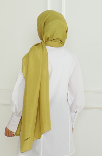 Karaca Shawl 81058-13 Oil Green 81058-13