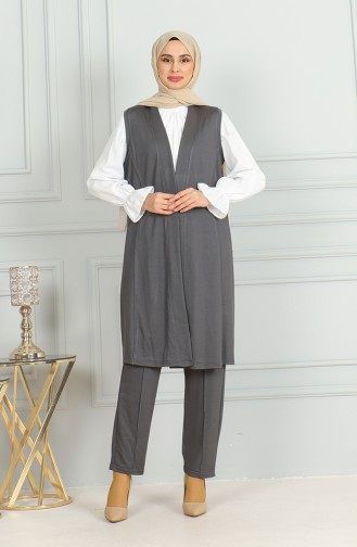 Vest Trousers Two Piece Suit 20046-09 Anthracite 20046-09