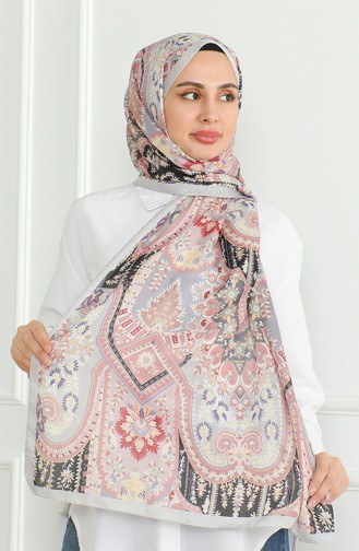 Karaca Soft Shawl 81060-14 Grey Black Powder 81060-14