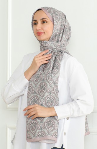 Karaca Soft Shawl 81061-07 Powder Pink Light Blue 81061-07