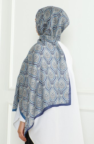 Karaca Soft Shawl 81061-12 Navy Blue 81061-12