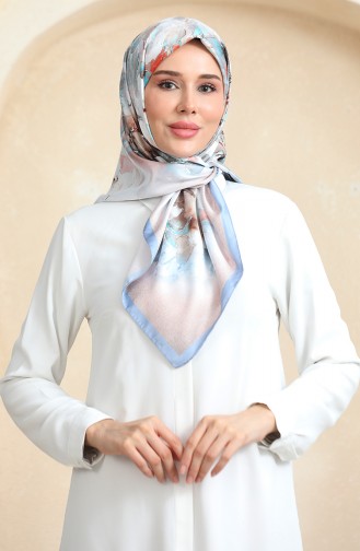 Karaca Rayon Scarf 81068-04 Denim Blue 81068-04