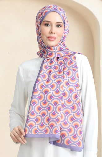 Karaca Soft Shawl 81063-10 Lilac Orange 81063-10