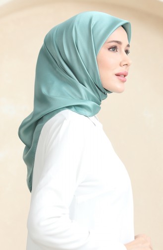 Plain Crystal Scarf 70252-22 Green 70252-22