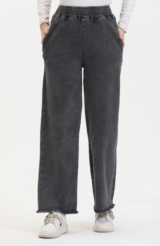 Jeansbroek Met Elastische Taille 1793G-01 Antraciet 1793G-01