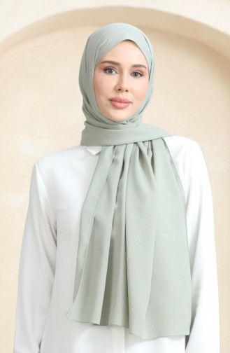 Crepe Plain Shawl 81077-08 Light Almond Green 81077-08