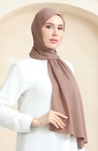 Crepe Plain Shawl 81077-09 Brown 81077-09