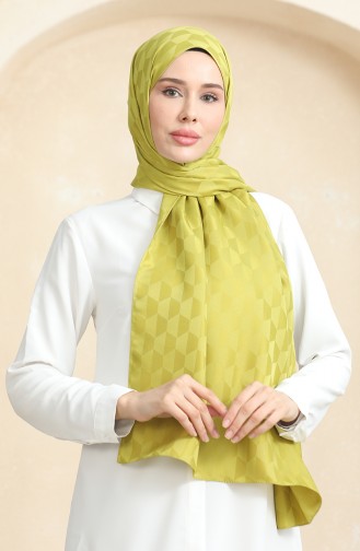 Koza Jacquard Shawl 90181-05 Pistachio Green 90181-05