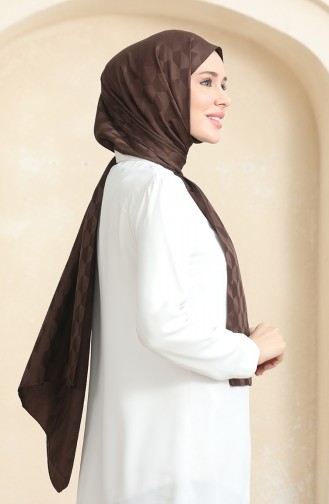 Koza Jacquard Shawl 90181-11 Brown 90181-11