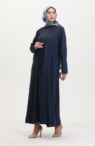 Robe Hijab Bleu Marine 0533-05