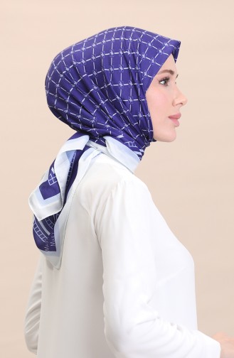 Navy Blue Hoofddoek 19091-04