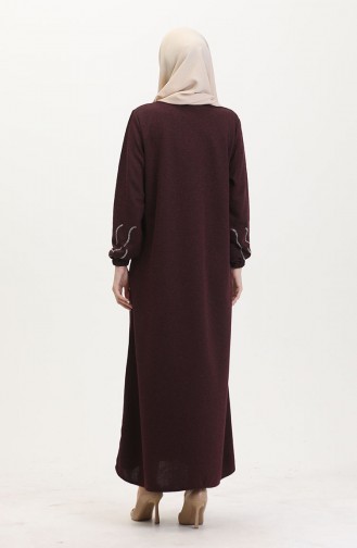 Robe Hijab Bordeaux 0550-04