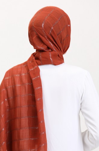 Brick Red Shawl 2072-12