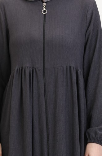 Anthracite Abaya 1018-10