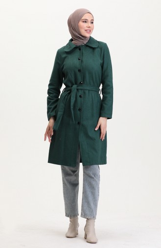 Emerald Green Coat 5502-01