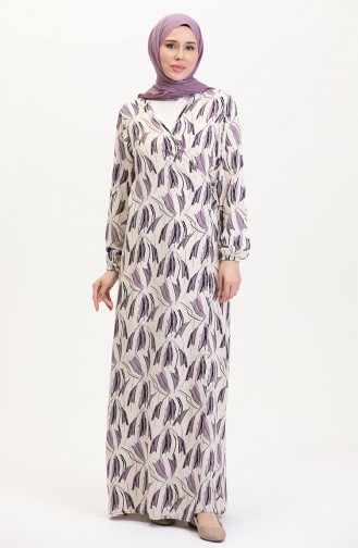 Light Lilac Praying Dress 4483AJ-05