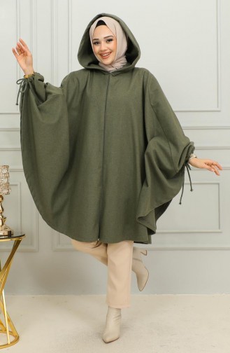 Khaki Poncho 0505-08