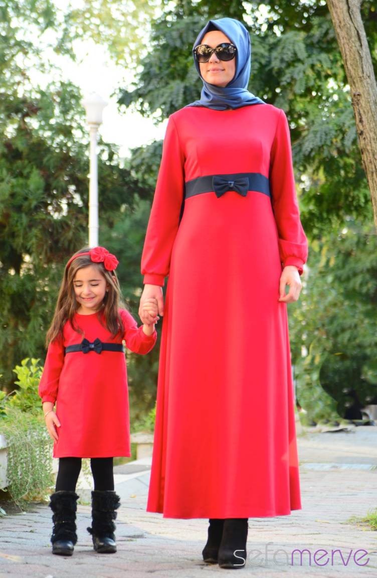 Sadece yap meydana yerleştirmek sefamerve anne kızı kıyafetleri tesettür  basitçe Ortodoks sayfa