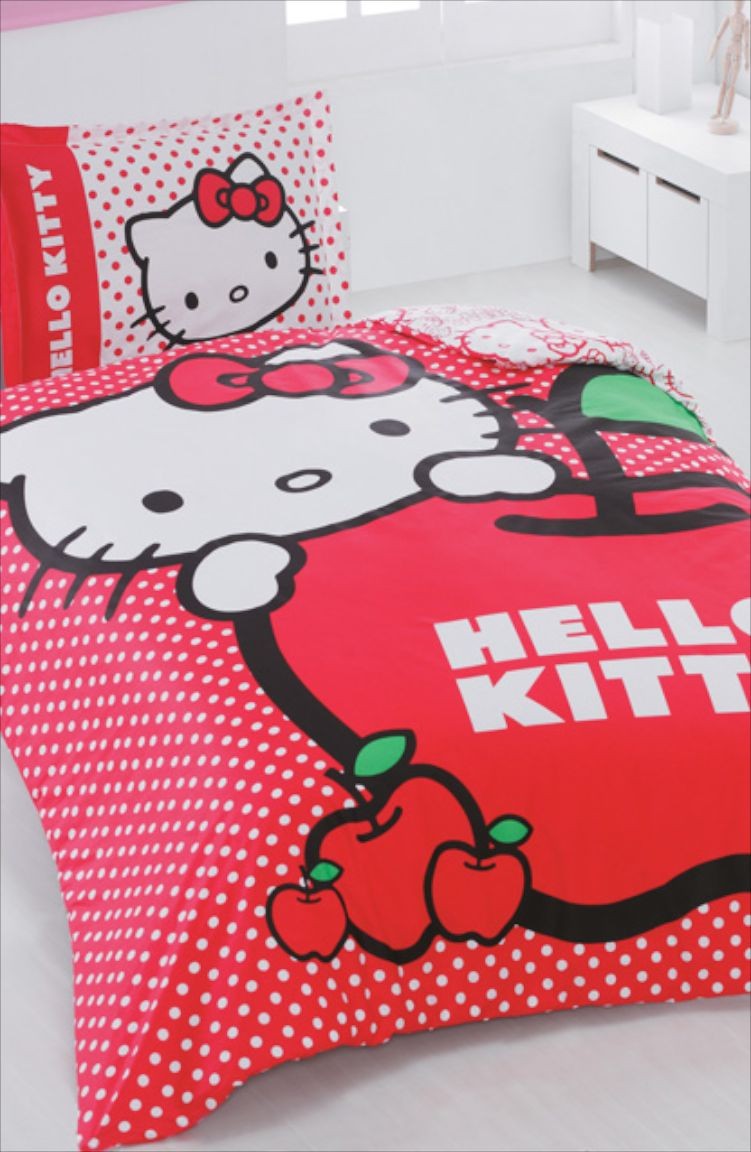 Hello Kitty Nevresim Takimi Apple (Pvc Paket) 003712 049 | Sefamerve