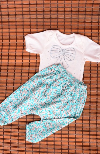 Turquoise Baby Clothing 2558