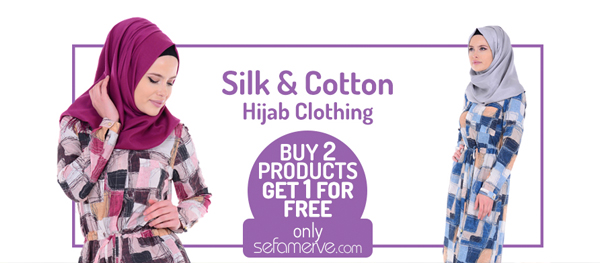 Sefamerve - Silk & Cotton Hijab Clothing Buy 2 Products Get 1 For Free
