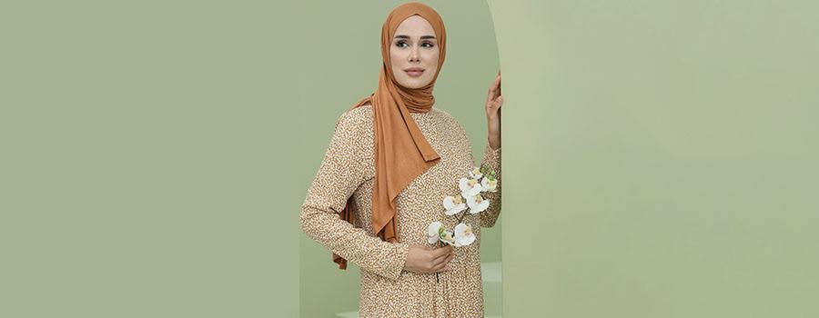 Sefamerve - How to Style Floral Hijab Dresses?
